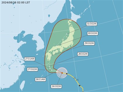 颱風珊珊轉向直撲日本 吳德榮：可能陸續登陸九州四國本州