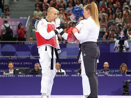 巴黎帕運蕭翔文跆拳道晉4強 幫法國對手裝護齒成暖心一幕