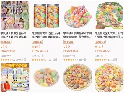 中國爆紅蠟瓶糖竄台 衛福部：涉食安疑慮吃了恐傷身