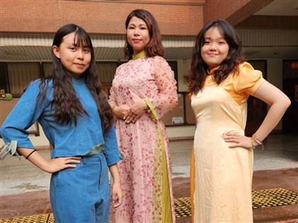 越南傳統服飾奧黛創新設計 新住民二代圓夢10月發表