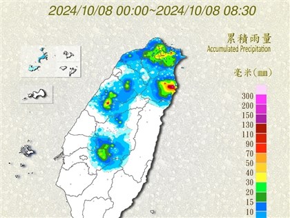 宜蘭累積雨量240毫米 吳德榮：國慶日轉乾