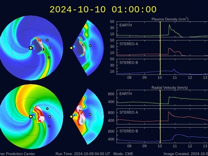 強烈磁暴來襲晚間11時起影響54小時 衛星定位、高頻無線電受干擾