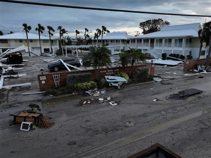 颶風密爾頓襲佛州 已知至少4死逾320萬用戶停電