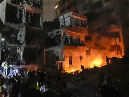 以色列空襲貝魯特市中心 黎巴嫩衛生部：22死117傷