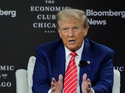 川普：中國若「進入」台灣 將徵收額外關稅