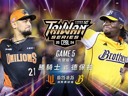 台灣大賽G5獅隊勝騎士先發背水一戰 兄弟推德保拉拚封王