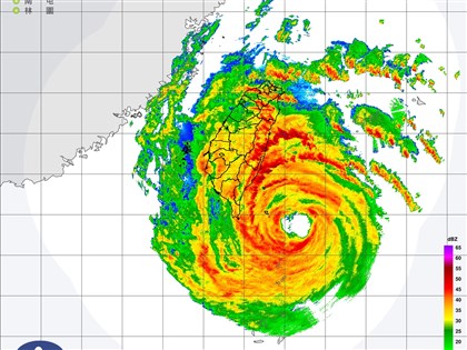 颱風康芮預計午後登陸晚間出海 北、東部防強風豪雨