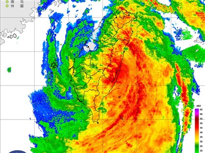 颱風康芮登陸結構遭破壞 估傍晚減弱為中颱