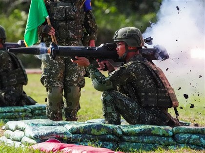 首梯一年期義務役男實彈射擊國造紅隼火箭彈 驗證反裝甲戰力【圖輯】