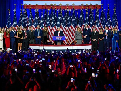 川普發表勝選談話 稱未來是美國黃金年代[影]