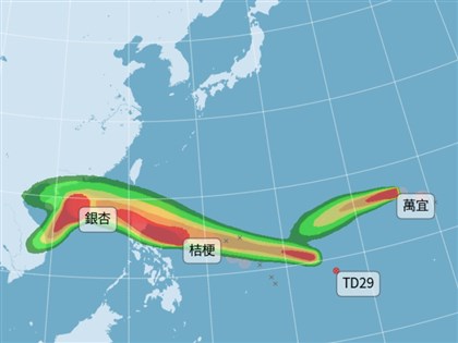 颱風天兔最快晚間生成 史上首次11月4颱並存