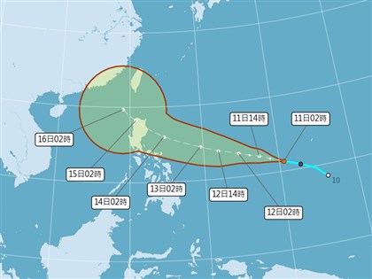早安世界》颱風天兔有機會生成 東北季風影響至13日各地低溫23度