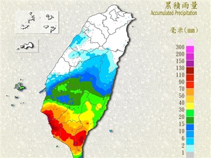 台南高雄屏東花蓮台東豪雨特報 逢大潮高屏低漥區防淹水