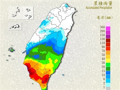 颱風天兔影響釀1傷 高雄台南台東多處一度積水