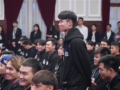 總統憶10年前與林昱珉結緣 期許在大聯盟發光發熱