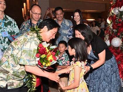 賴總統過境關島 將成首位進關島議會台灣總統