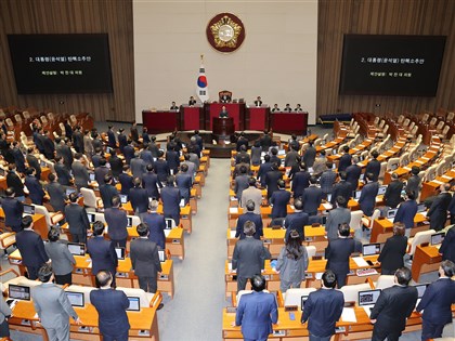 韓國會表決尹錫悅彈劾案 執政黨議員集體退場引不滿