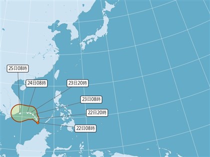 熱帶低壓不排除有機會成颱 朝越南移動對台無影響