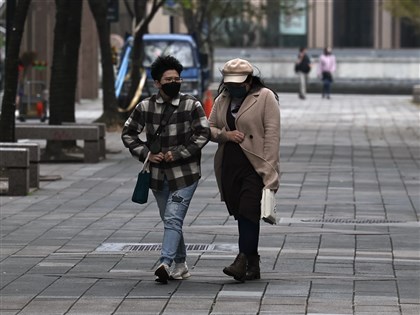 台南以北29日清晨低溫探9度 近山區可能降至7度