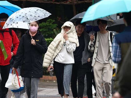 元旦水氣偏多難見曙光 東北部2日防較大雨勢