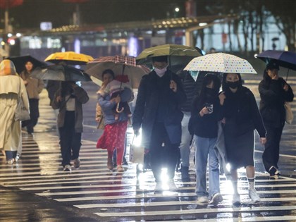 2日全台有雨 5日前北部探15度冷氣團6日起南下氣溫再降