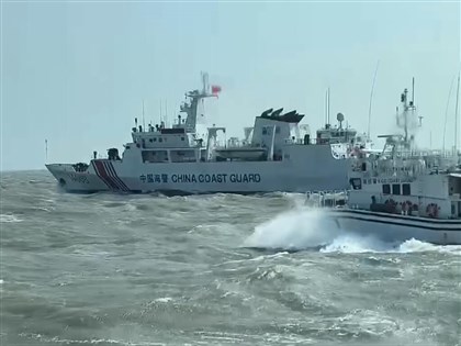 中國海警船元旦後首侵擾金門水域 海巡併航驅離