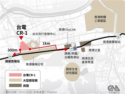 台電CR1都更案評選出爐 山林匯集團獲最優申請人資格