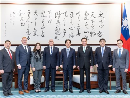 早安世界》賴總統接見前美國副總統彭斯 期盼台美夥伴關係更堅實