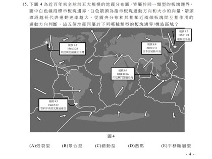 學測疑誤植日本311地震年份 大考中心交專家審查