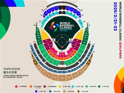 WBC資格賽門票1/24全面開賣 票價最貴2980元