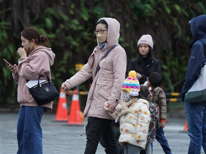 開工日強烈大陸冷氣團南下 北部氣溫下探10度