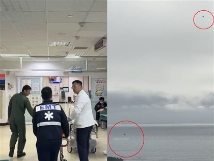 勇鷹高教機墜海飛行員林瑋跳傘獲救 失事機飛行時數183小時[影]