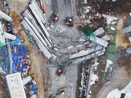 韓國高速公路工地橋樑坍塌 增至4死含2中國公民