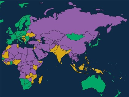 自由之家：全球自由度連19年下滑 台灣94分亞洲第2