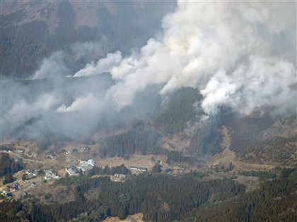 日本岩手山林火災燒5天 規模恐超越1992年紀錄