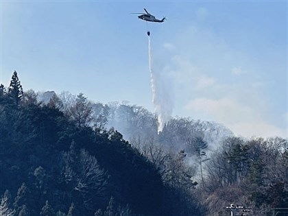 日本多地發生山林火災 山梨約135公頃被燒毀