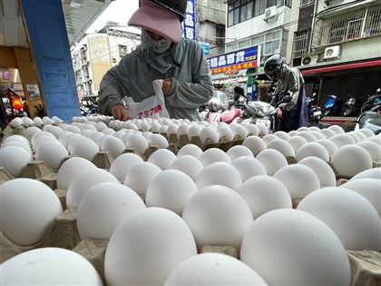 雞蛋產量略減蛋價漲2元 3日起批發價每台斤37元