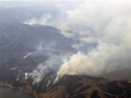 日本岩手山林火災持續一週 燒毀大船渡市9%土地
