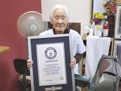 日本108歲理容師獲金氏認證現役最高齡女性 入行94年曾傳遞奧運聖火[影]