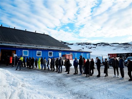 川普覬覦下 格陵蘭展開議會選舉投票