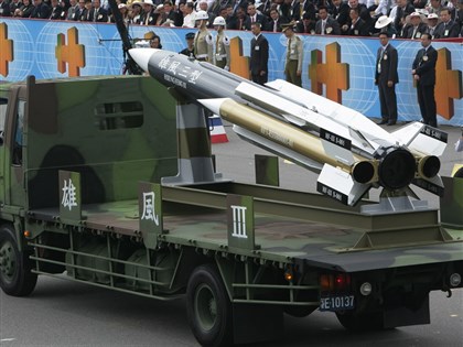 空射雄三飛彈情資遭洩中國 顧立雄：非真正運用資料