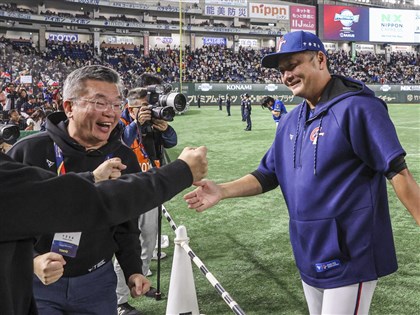 蔡其昌：盼邀費柴德與卡洛爾加入台灣隊 說服曾豪駒任WBC教頭