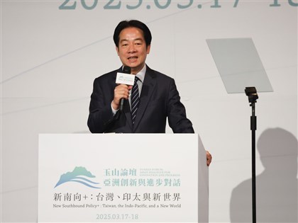 賴總統：強化非紅供應鏈及數位團結 共同應對威權主義