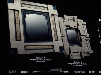 輝達攜手台積電與鴻海 發表矽光子網路交換器