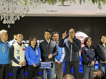 國民黨辦政策說明會 朱立倫、蔣萬安同場力挺李彥秀