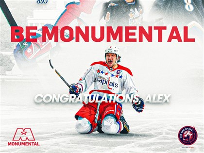 NHL巨星歐維契金第895號進球 超越冰球大帝寫歷史