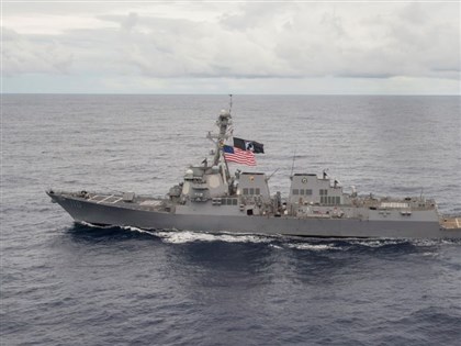 美媒：美艦4/23通過台海 川普重返白宮後第2次