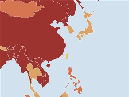 世界新聞自由指數台灣蟬聯亞洲第一 中國倒數第3被稱最大記者監獄