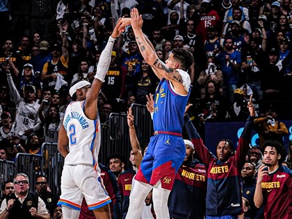 NBA戈登三分彈續命 金塊延長賽勝雷霆2比1領先
