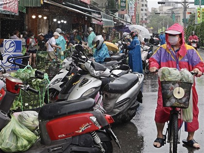 台中南投嘉義縣豪雨特報 苗栗彰化雲林等地防大雨
